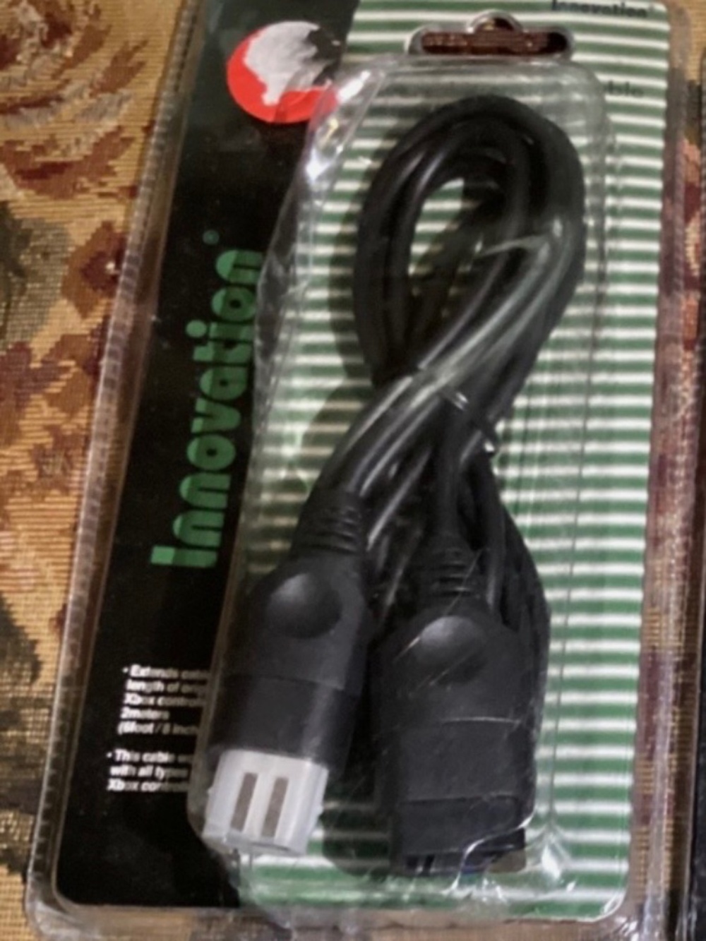 1 Innovation Controller Extension cord for Original Microsoft Xbox new Sealed